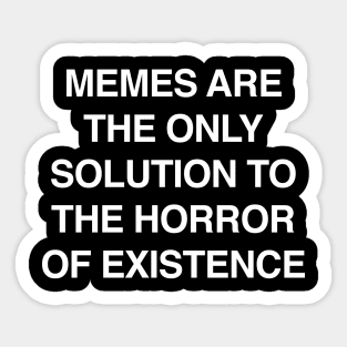 Memes - 90s Aesthetic Vaporwave Sticker